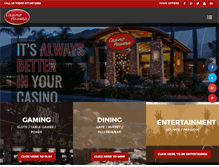 Tablet Screenshot of casinopauma.com